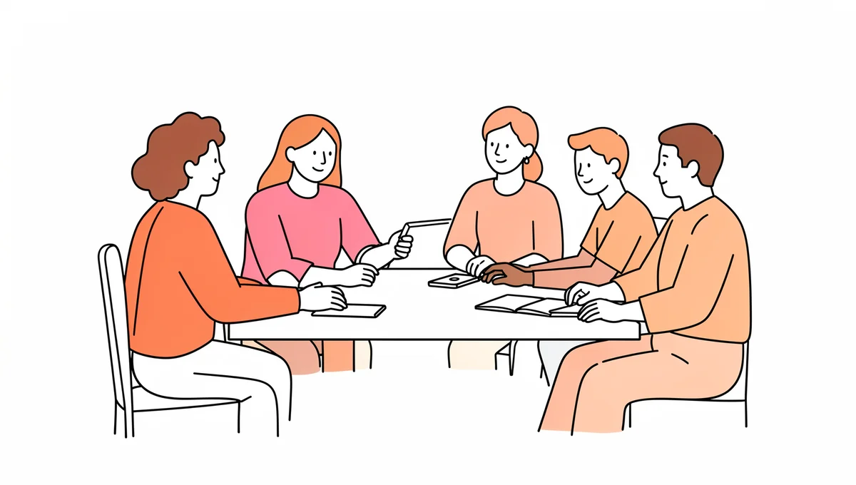 Pädagogisches Team in einer Besprechung – Fachberatung für Kitas im Rhein-Neckar-Kreis